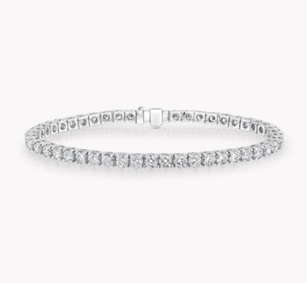 14K Gold Tennis Bracelet