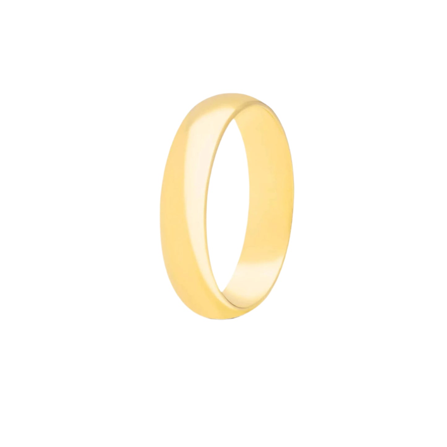 Low Dome Wedding Ring