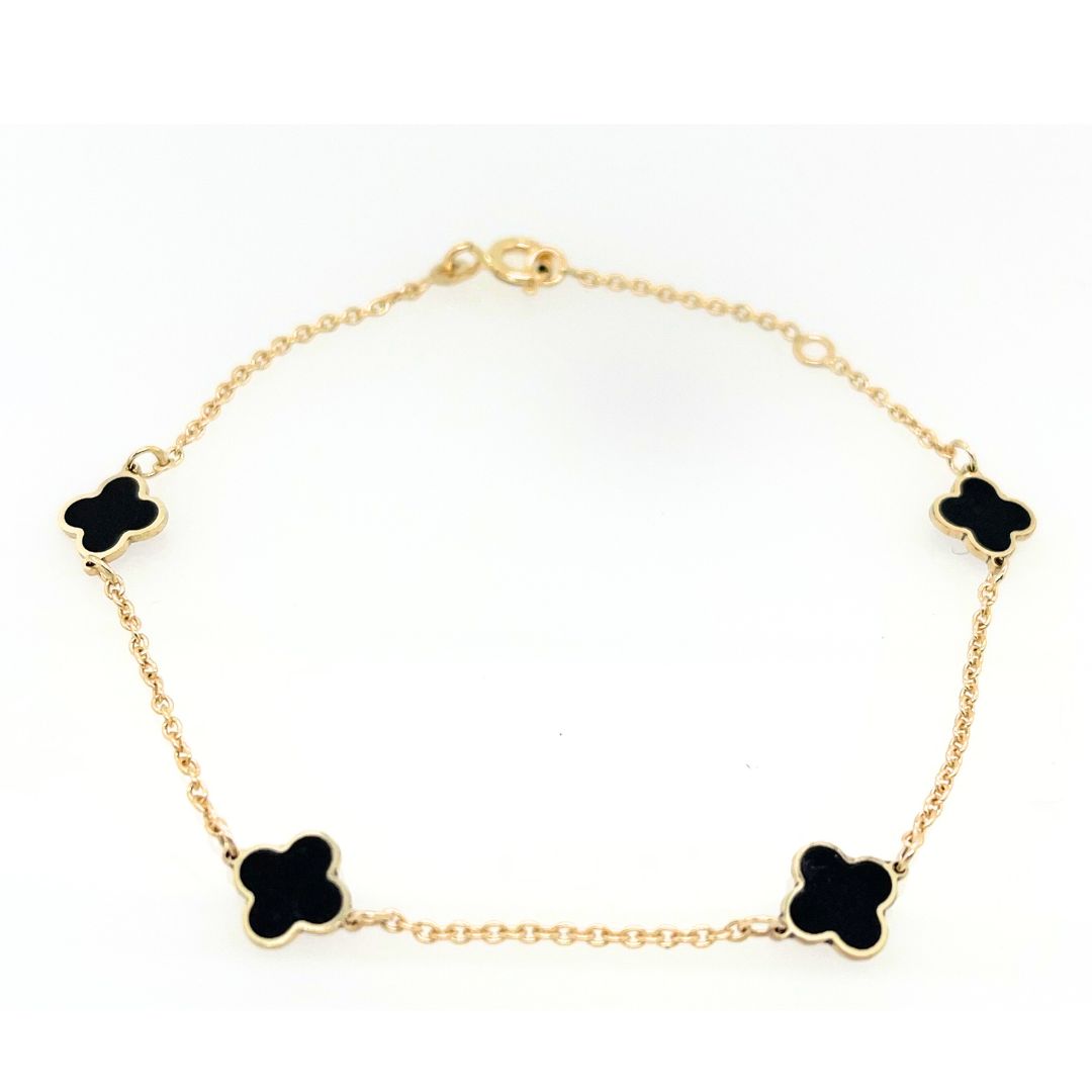 9KYG Italian Onyx BRACELET