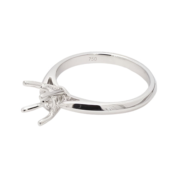 Solitaire plain band