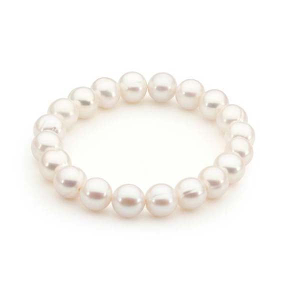EVELYN BRACELET - White FWP elastic bracelet