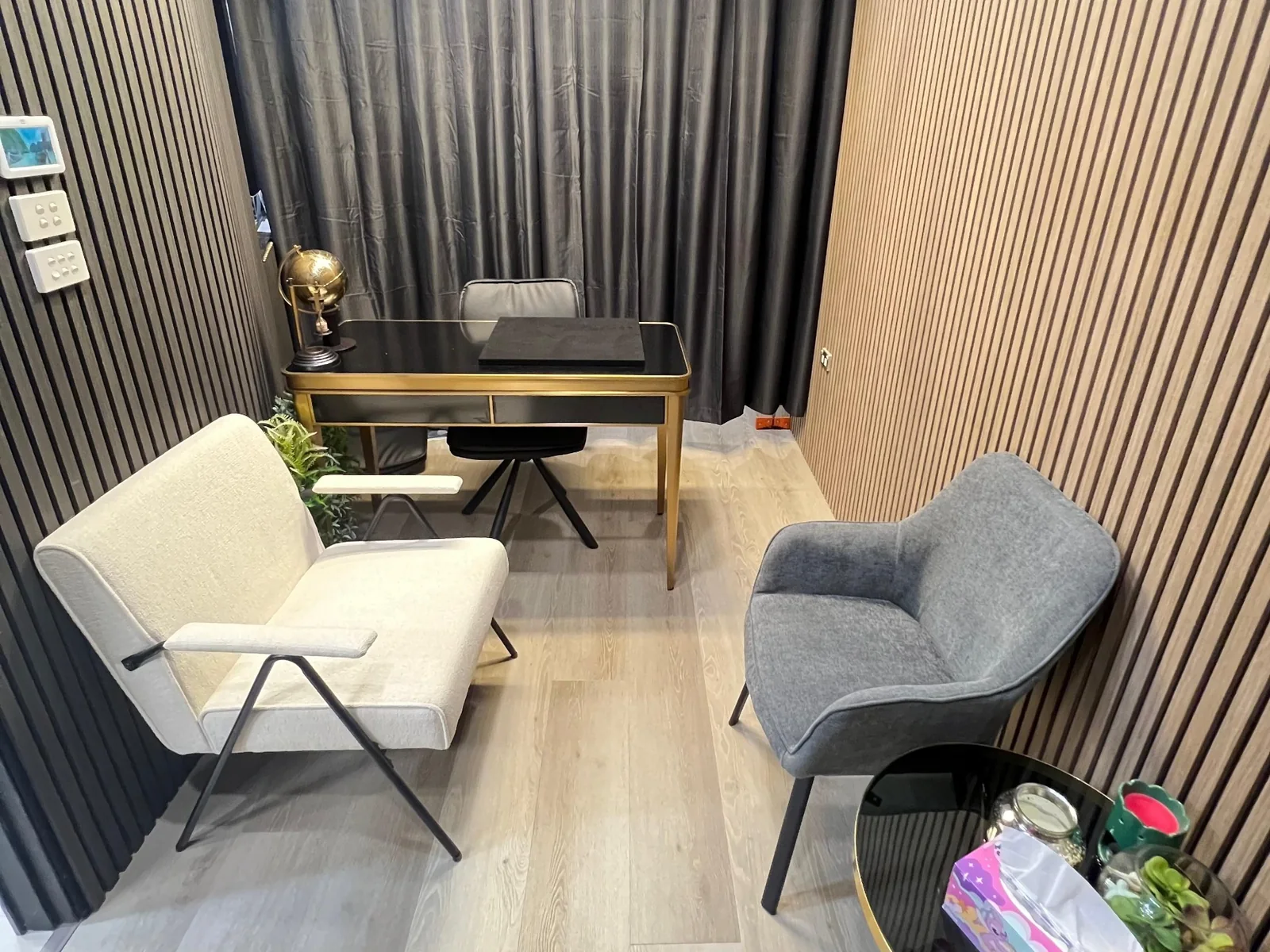 Private jewellery consultation space at MrK Jewellers