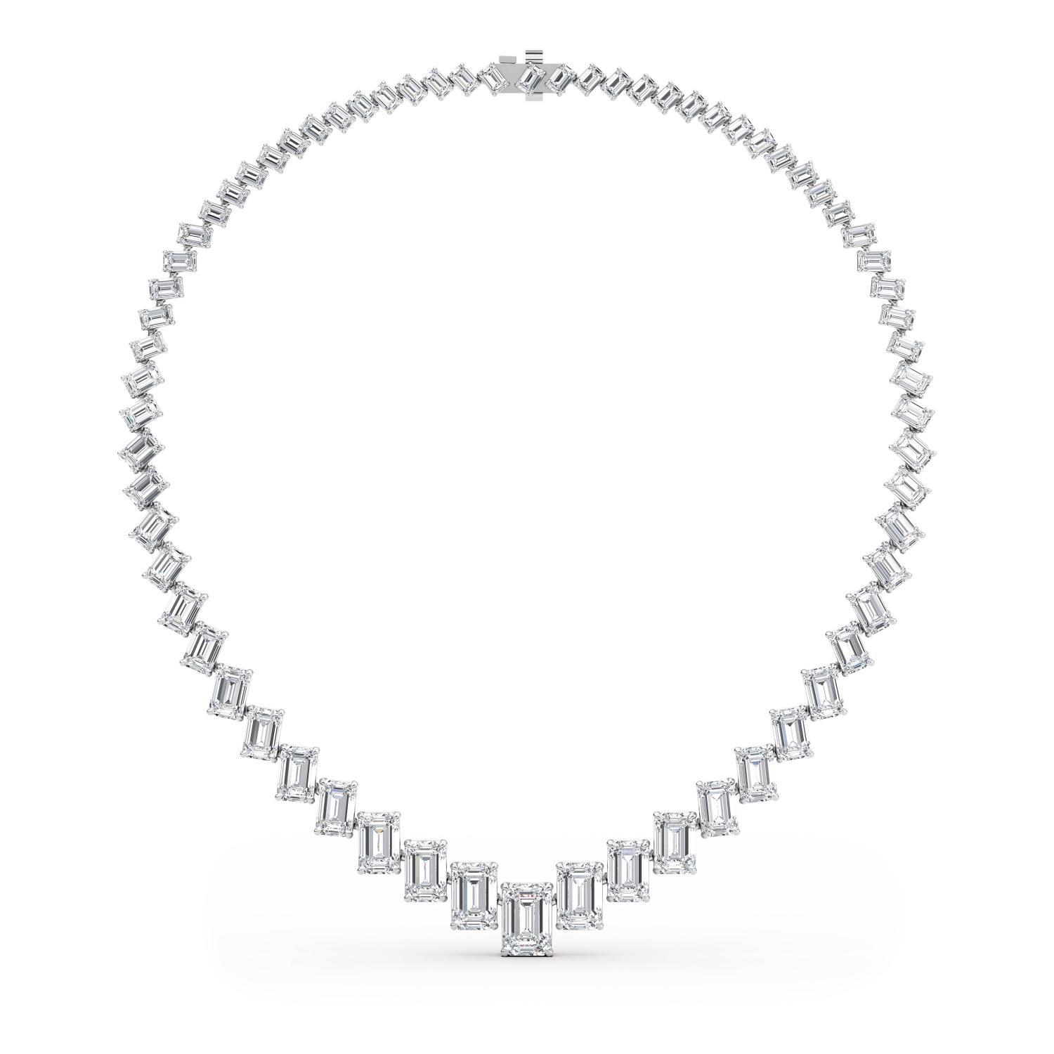 Diamond necklace by MrK Jewellers