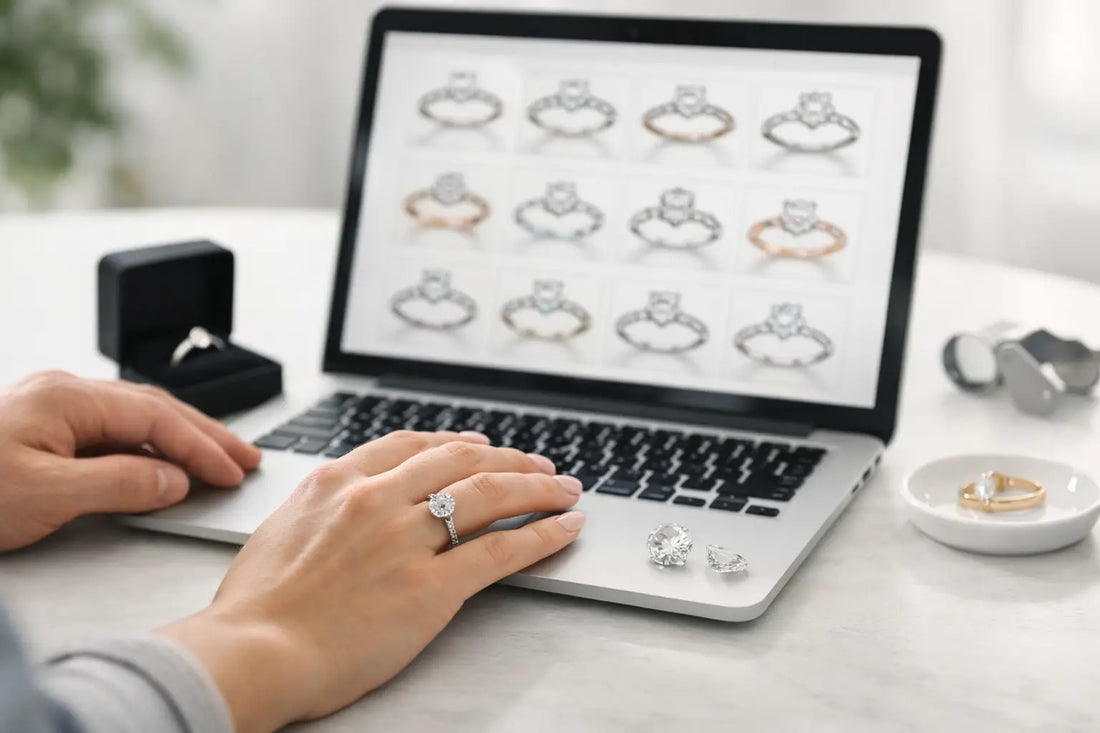How to Choose Custom Engagement Rings Online