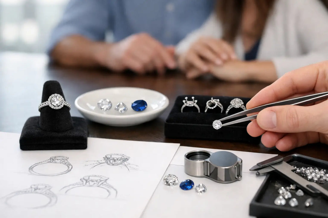 What to Expect in the Custom Engagement Ring Process