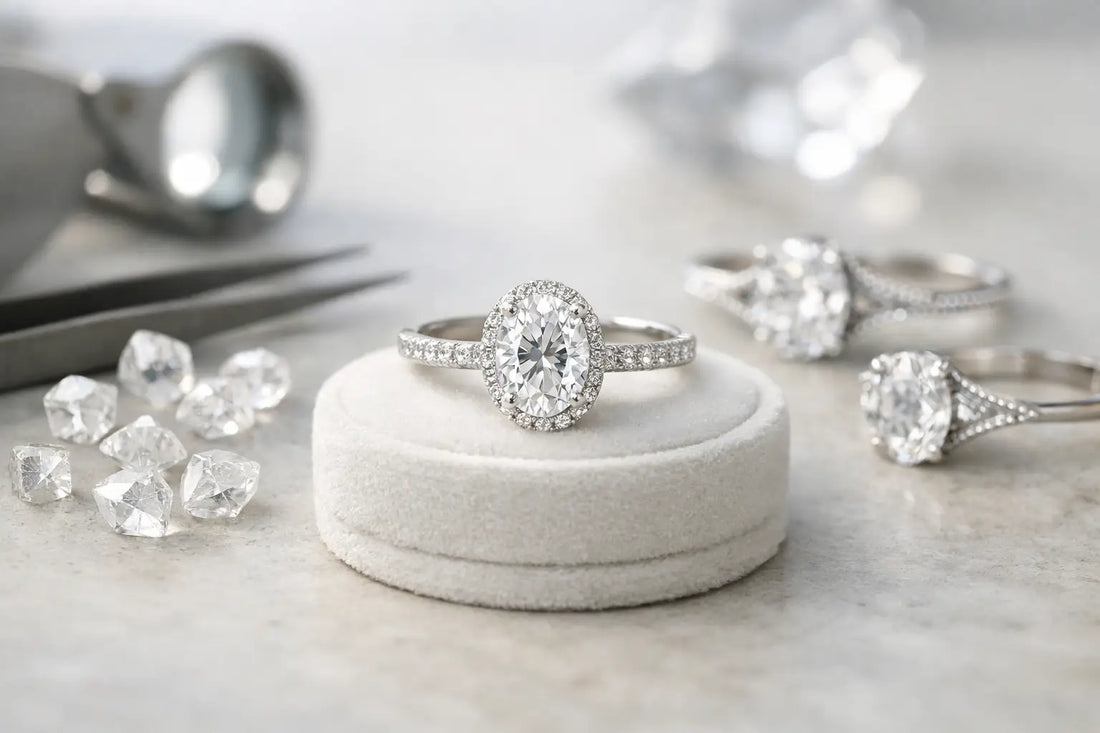 Custom Engagement Rings with Lab Grown Diamonds