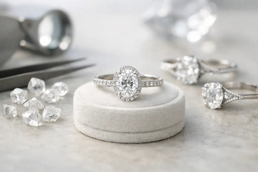 Custom Engagement Rings with Lab Grown Diamonds