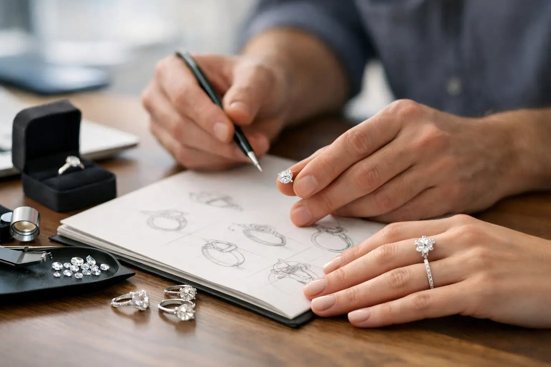 How to Design Custom Engagement Ring Right