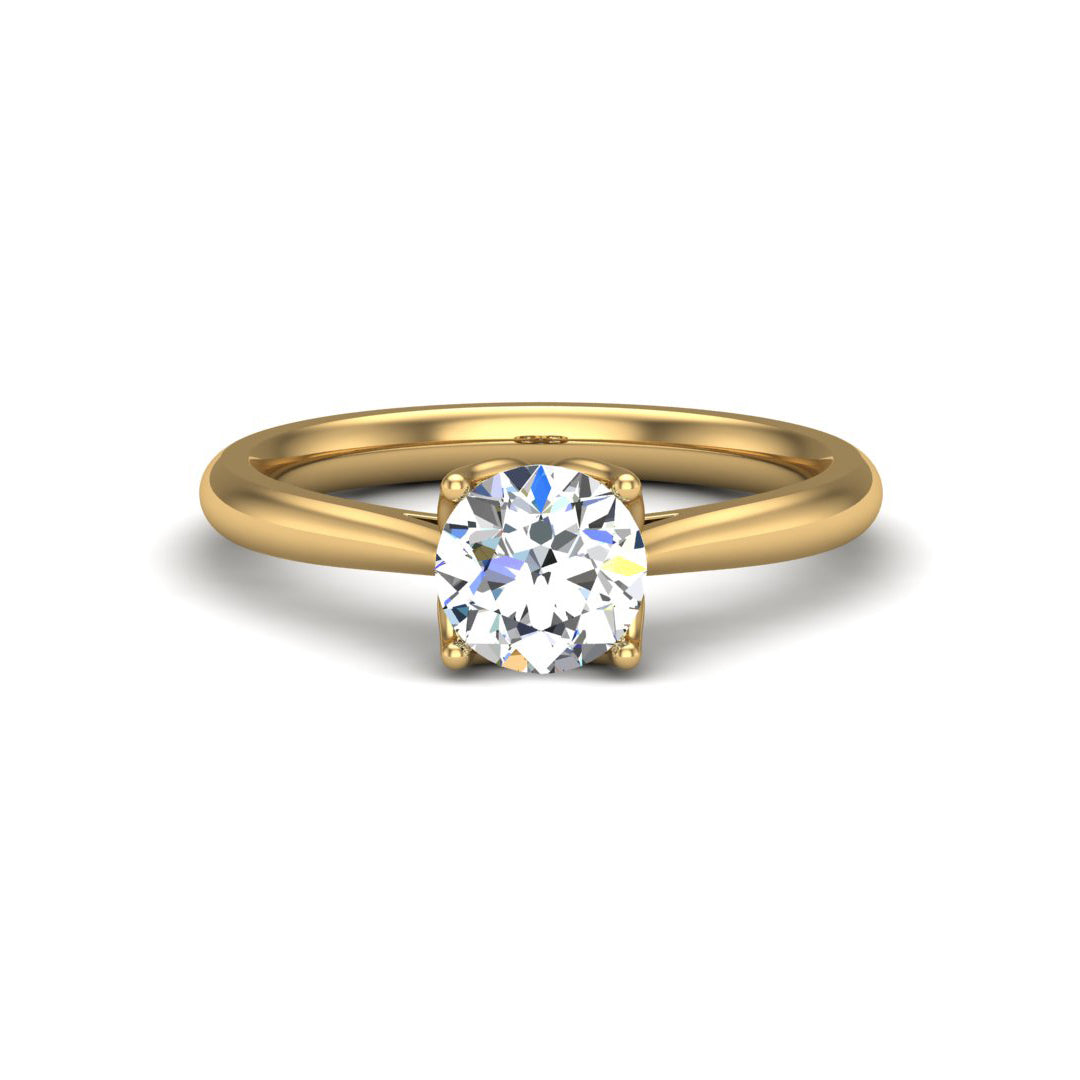 Lily Solitaire engagement Ring