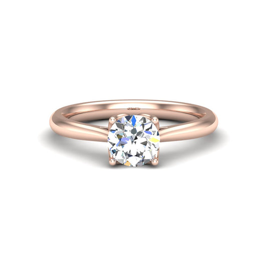 Daisy Solitaire engagement Ring