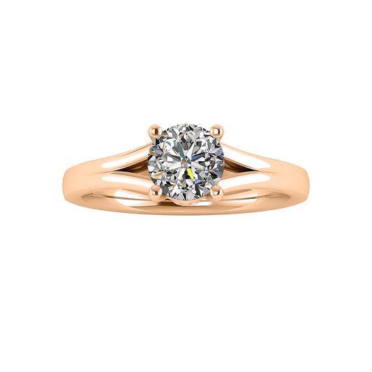 Daisy Solitaire Engagement Ring