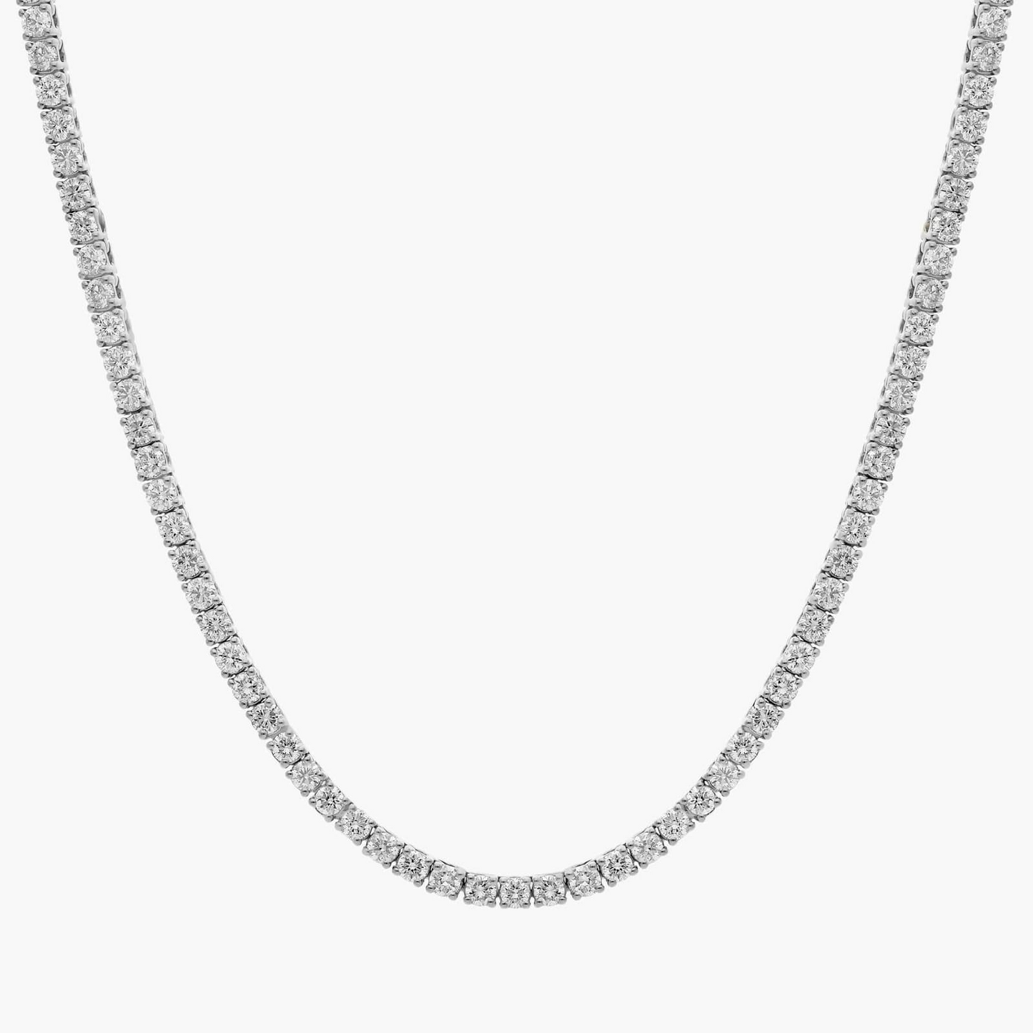 14K Gold Tennis Necklace