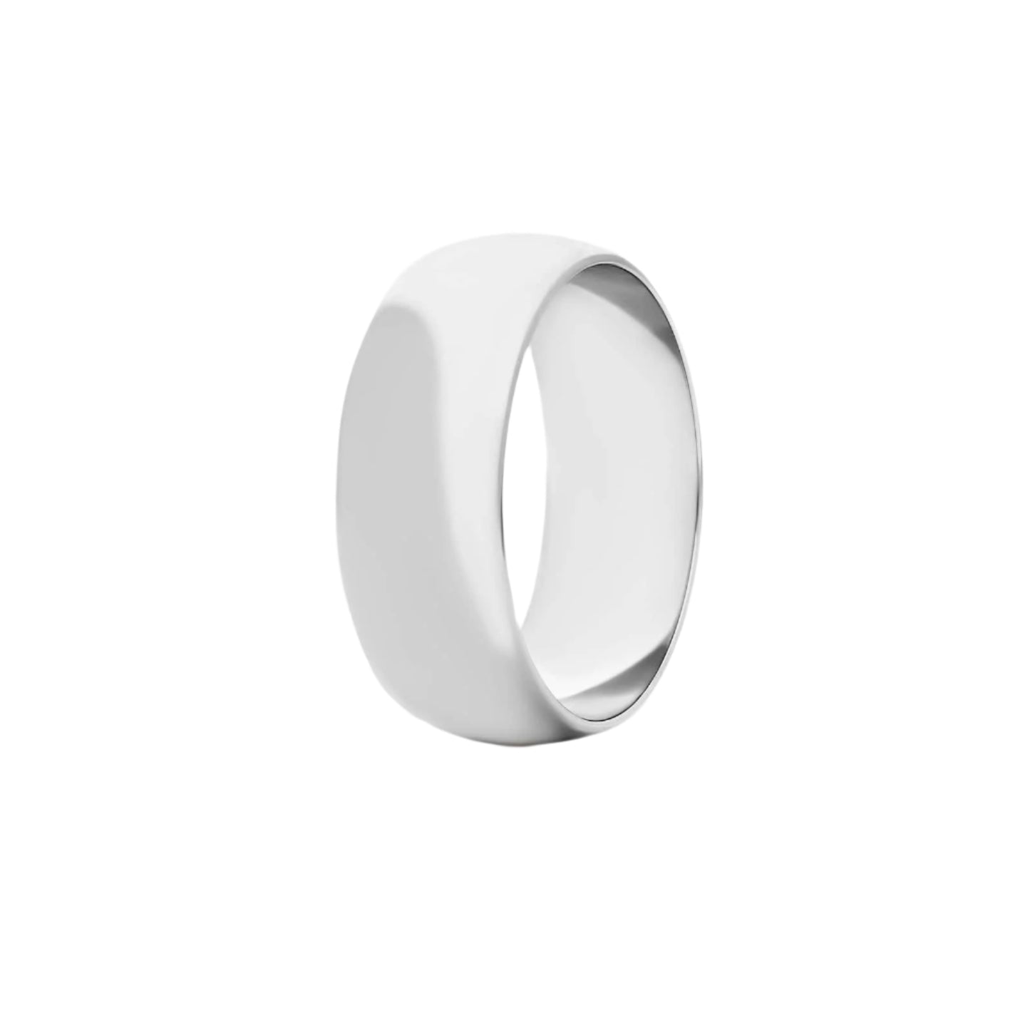 Slightly Rounded Wedding Ring