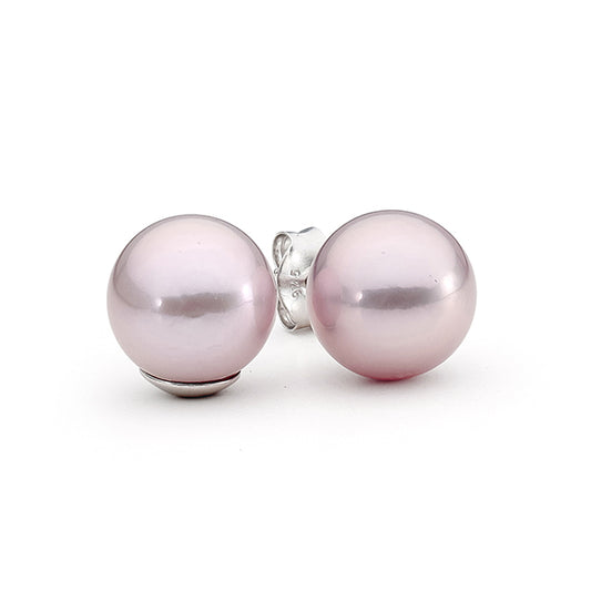 PRUDENCE EARRINGS- S/S pink FWP studs