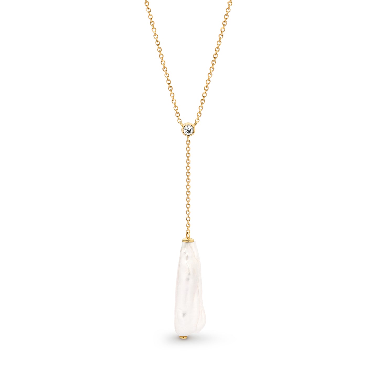 LOUISA LARIAT - pendant with chain
