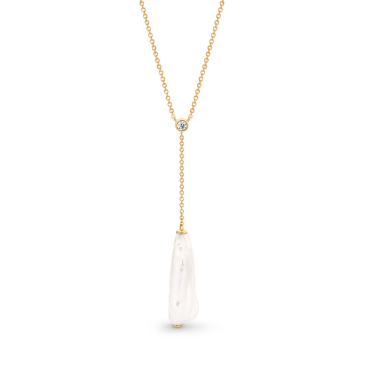 LOUISA LARIAT - pendant with chain