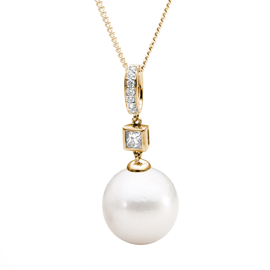 VELMA PENDANT – 9ct Yellow Gold Edison Pearl