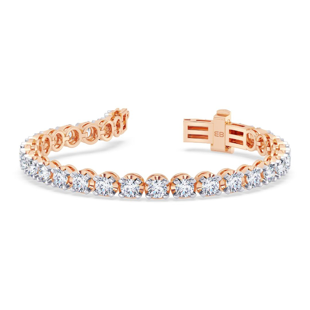 9K Gold Crown Bracelet