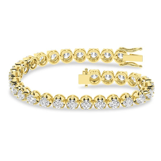 9K Gold Crown Bracelet