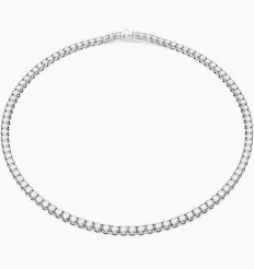 14K Gold Tennis Necklace