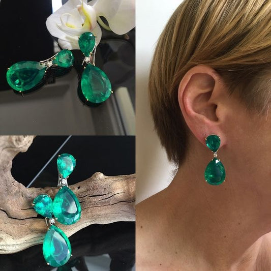 Emerald Earring